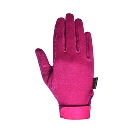 AK Cotton Grip Horse Riding Gloves AKRS-8485 (XS, Burgundy)