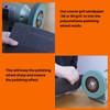 Elastic Polyurethane Buffing Wheels 6 Inch 2000 Grit. for Mirror