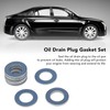 Oil Drain Plug Washer, 10 Pieces 90430‑12031 Aluminum Gasket Set