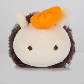 SAN-EI Yumemiushi Anmitsu Agar Jelly Sea Slug Plush Toy, Height 2.4 inches (6 cm)