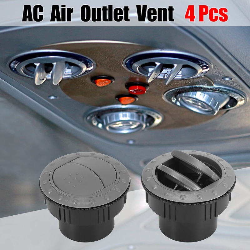 X AUTOHAUX Bus Boat RV AC Air Outlet Air Vent