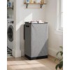 SOLEDI Laundry Hamper with Lid 100L Large & Tall Collapsible