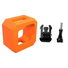 Action Camera Diving Floaty Case Floating Accessories for GoPro with Screw for Hero 11 Black Mini Orange