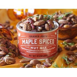Trader Joe's Maple Spiced Nut Mix Limited Seasonal Edition 8.5 oz. (241g) NEW
