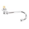 Foot Pedal Faucet Stainless Steel G1/2 Thread Wall Mounted Knee