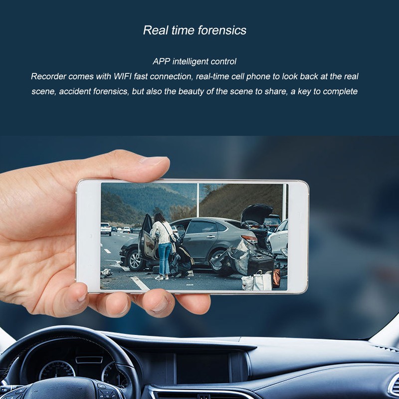 1080P Dash Cam Multifunctional USB HD Night Vision WIFl Mobile