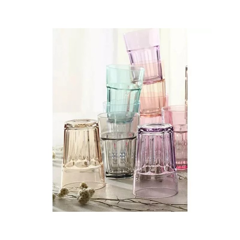 Lav Aras Beverage Glasses Set of 6, Drinking Glasses, 12.25