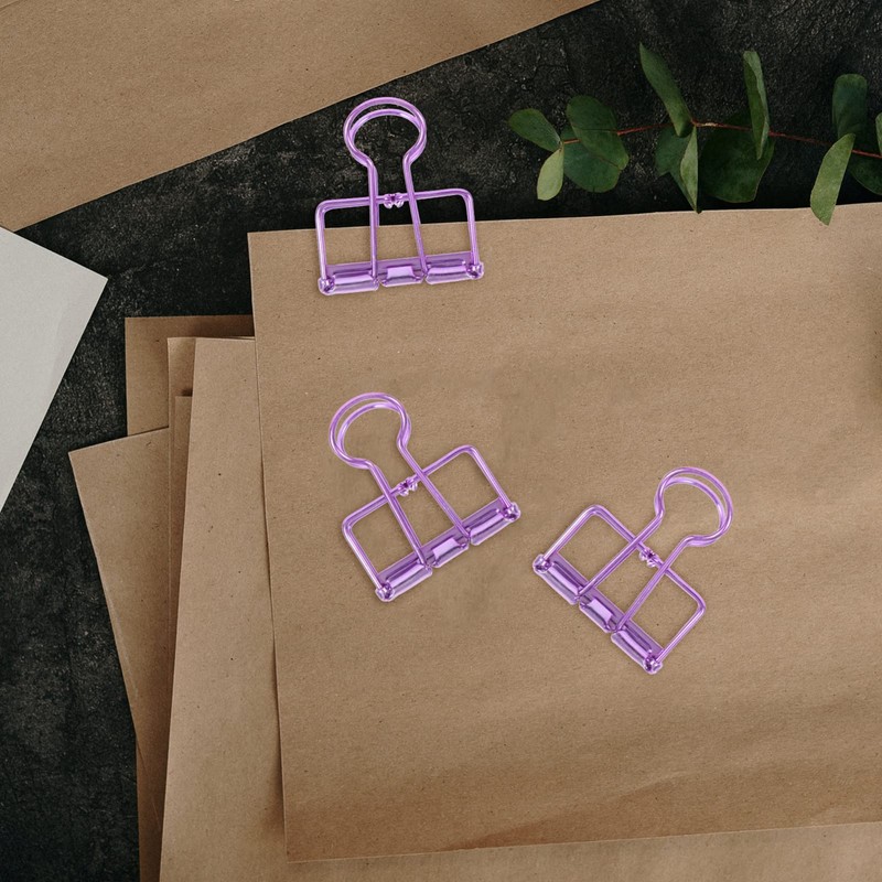 Large Paper Clips Binder Clips Bulk 10Pcs Clips Paper Clips