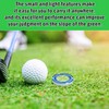 NQEUEPN Golf Slope Reader with Golf Ball Marker Hat Clip,