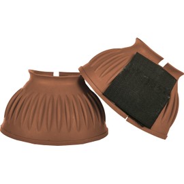 HKM 8605 Atlanta Jumping Bells Rubber Bell Boots Dark Brown XL