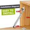 Mdkave Drop Down Gas Struts with Hings for Cabinets,Soft Close