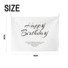 VIEAURA Happy Birthday Decoration Background Wall Decor Simple Tapestry Home