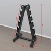 Dumbbell Rack Stand Only,A-Frame Dumbbell Weight Rack for Home Gym,Space