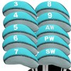 Golf Iron Head Covers Neoprene with Numbers Printed Value 10