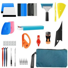 Window Tint Kit for Car - Vehicle Glass Protective Film Wrapping Set, Squeegee for Vinyl, Vinyl Wrap Tools, Window Tint Tools, Car Film Kit