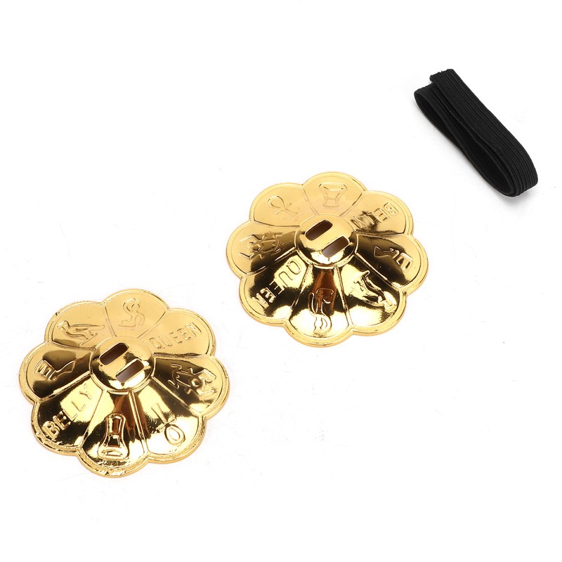 Finger Cymbals Durable Easily Hold Comfortable Wear Great Sound Dance