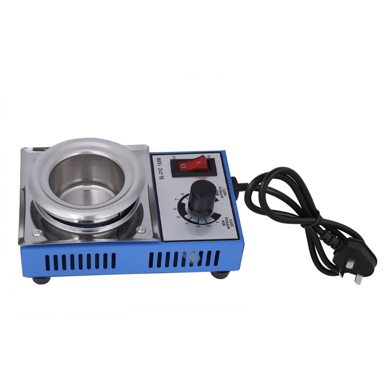 220V 150W Solder Pot Soldering Desoldering Bath 50mm ST-21C 450