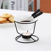 2 Pieces Butter Warmers for Seafood,Ceramic Butter Warmers for Chocolate