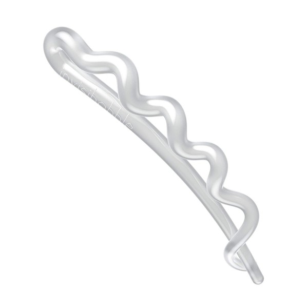 Invisibobble 38971IB Anillo de Pelo Waver Crystal Clear, 3 pz