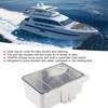 BORDSTRACT Boat Shower Sump Pump Box, DC 12V/24V 750GPH Shower