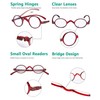 Eyekepper Los lectores Spring Temple Vintage Mini pequena Oval redonda