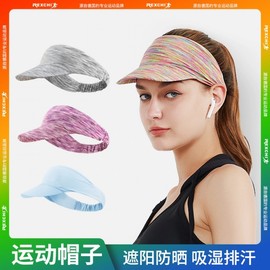 Reich Women's Badminton Sports Sun Visor Headband - Breathable, Sweat-Wicking for Outdoor Sun Protection Size/Xmz188 Grey 5ea