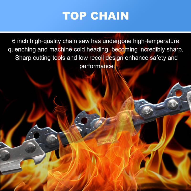 AAAQQ 6 inch Chainsaw Chain for KOBALT KMCS 1024A-03 1024B-03