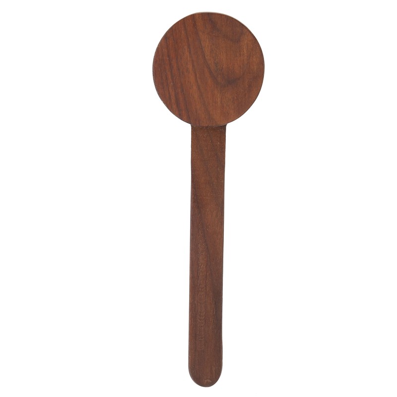 2Pcs Walnut Coffee Bean Measuring Spoon Food Grade Salt Spoon