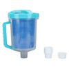 Inline Pool Leaf Canister Plastic Pool Cleaner Leaf Catcher Trap