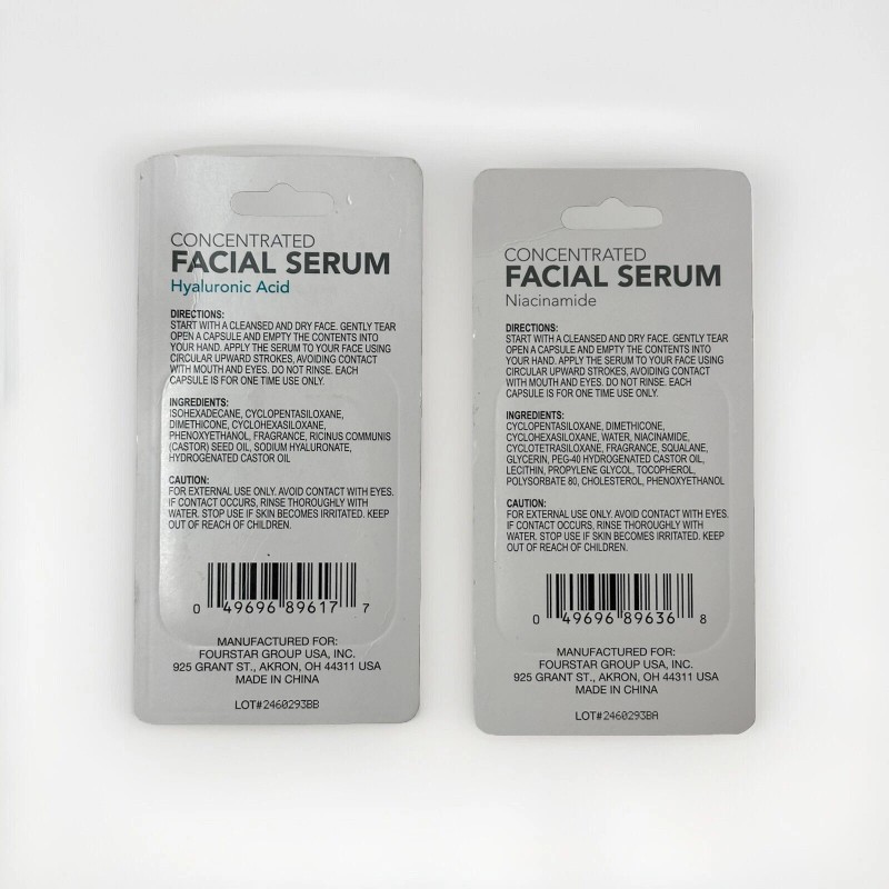 B-Pure New ! Biodegradable Capsules B Pure Concentrated Facial Serum