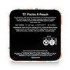 T2 Packs A Peach Fruit Tea, Fruit Tisane Teabags in