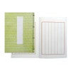 長門屋 芳名 Small Shop Book Green 7 Rows Ruled Smartphone – G, [0330073]