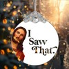 Funny Santa Ornaments for Christmas Tree, Womens, Funny Christmas Ornaments,