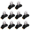 MECCANIXITY 10Pcs AC 110V Electromagnetic Power Relay, 8-Pin 5A Power