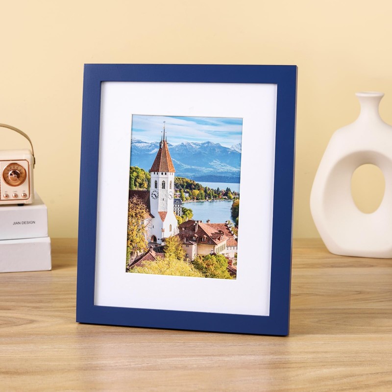 PSLXZXK 8x10 Picture Frame Made of Solid Wood Photo Frame