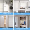 Bifold Door Hardware Repair Kit for One 2-Panel Set of