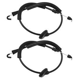 The Lord of the Tools 2Pcs Door Handle Cable Replacement 3U0837085 3B0837085E Compatible with VW Passat B5 1996-2005 Door Lock Latch Bowden Cable Car Accessories