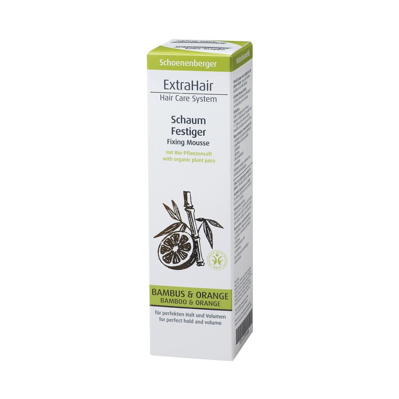 Schoenenberger Naturkosmetik ExtraHair Foam Firm BDIH 150 ml