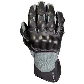Decade Motorsport Street Gloves (Black and Gray, Large/X-Large)
