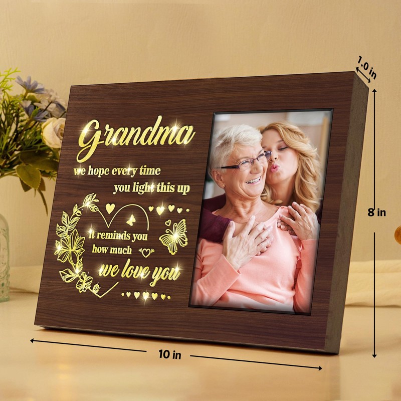 Nestura Grandma Picture Frame | Grandmother Gifts from Grandkids |