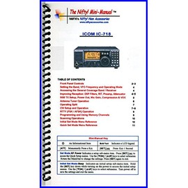 Icom IC-718 Mini-Manual by Nifty Accessories