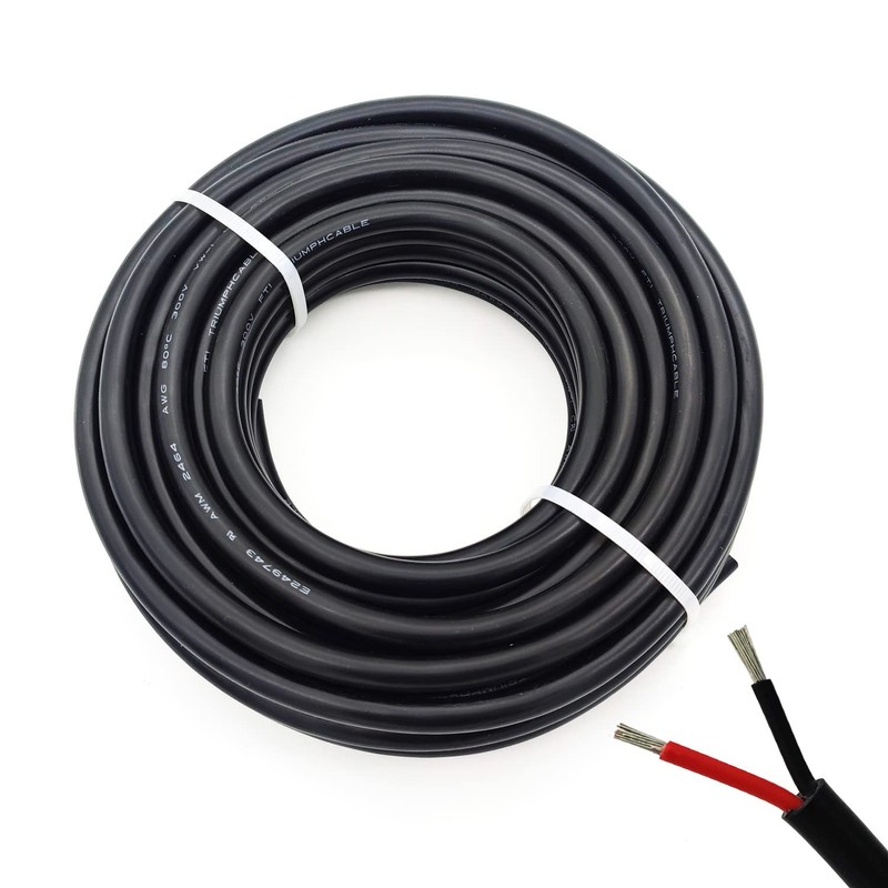 24AWG UL2464 Power Cable Flexible Stranded Electrical Wire LED Red