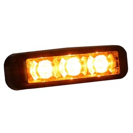 Star Safety Technologies by Grote DLX3-A Emergency Lighting - Amber, 3 Diode Surface Mount, 12V