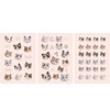Cat Cat Head Series Cat Sticker Seals 3 Types of