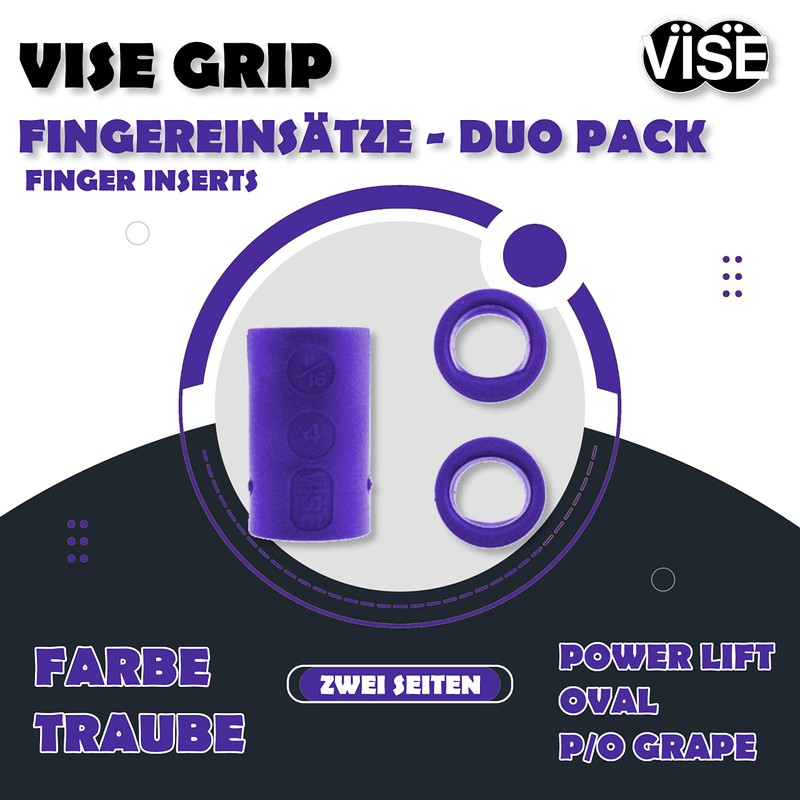 Vise Grip Finger Inserts P/O - Power Lift/Oval - Rubber
