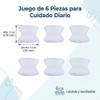 Separadores de Dedos de Gel, 6 Piezas