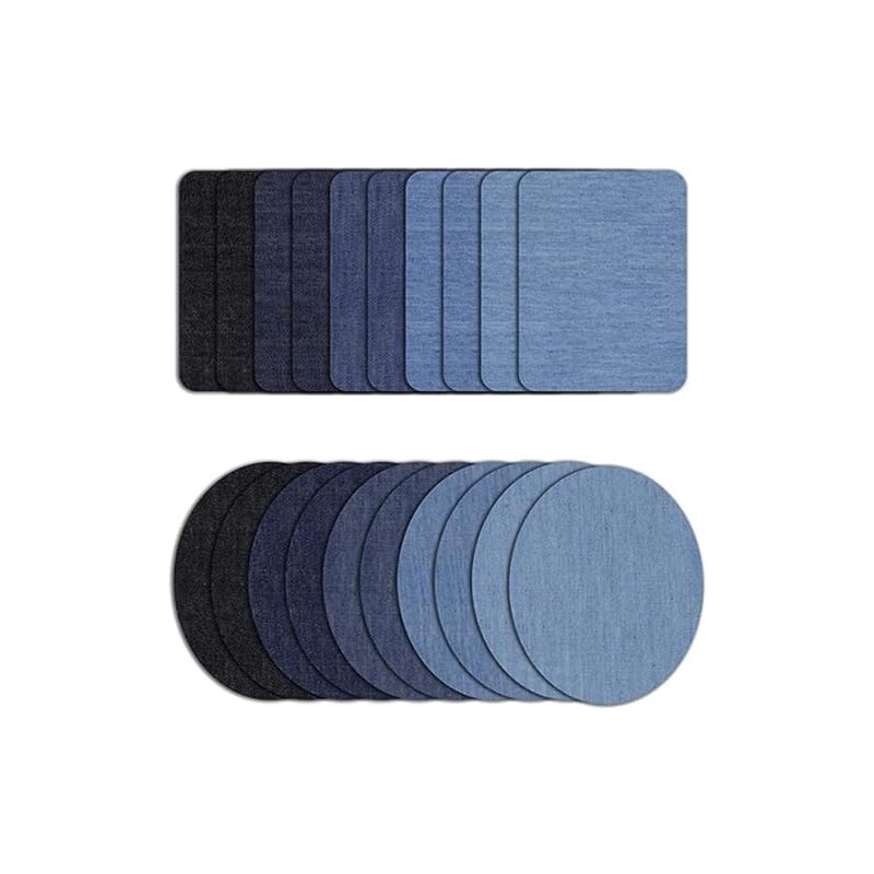 20 Pcs Blue Iron On Patches Iron On Denim Patches