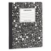 Universal Composition Book, College Rule, 9 3/4 x 7 1/2, White, 100 Sheets (UNV20940)