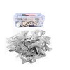 COMFORT 70 PCS ALUMINIUM Bandage Clips Metal Clasps for Various