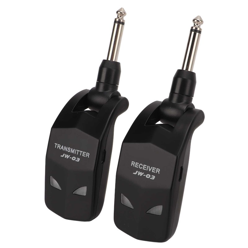 Wireless Guitar System 2.4GHz 12 Channels Audio Wireless Transmitter Receiver